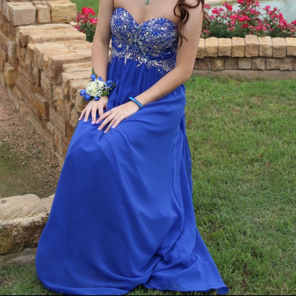Royal Blue Formal Dress